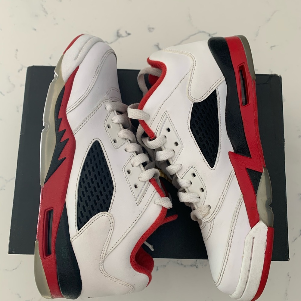Jordan Retro 5 ‘Fire Red’ Lows